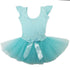 Girls Mint Rhinestone Bow Accent Tutu Ballet Dress S (9-24M)-XL (6-8) - SophiasStyle.com